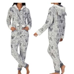 Disney Plush Onesie Pajamas Adult Teen